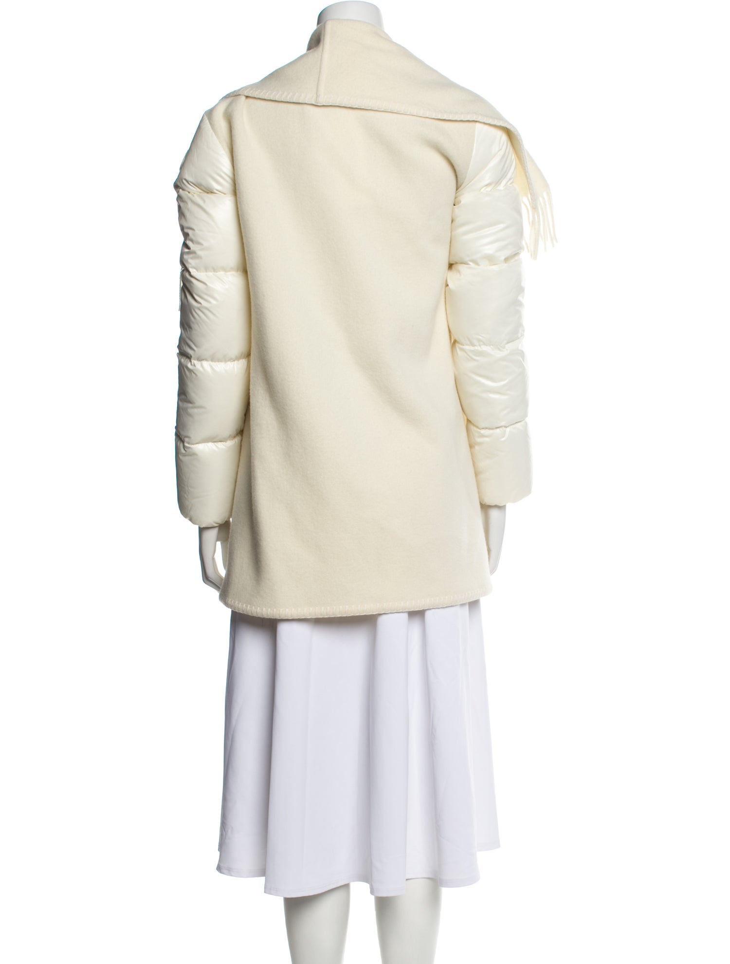 Moncler Striped Down Jacket